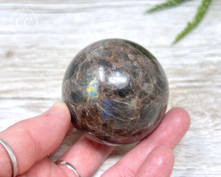 Brown Larvikite Sphere #4