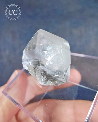 Calcite Crystal with Marcasite inclusions #10