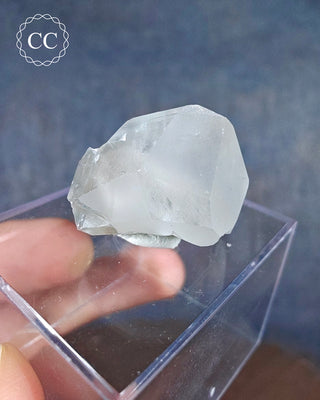Calcite Crystal with Marcasite inclusions #10