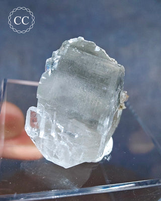 Calcite Crystal with Marcasite inclusions #9