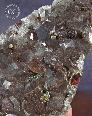 Calcite with Pyrite - Daye Mine, Hubei #1