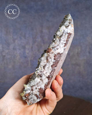 Calcite with Pyrite - Daye Mine, Hubei #1