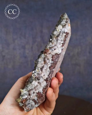 Calcite with Pyrite - Daye Mine, Hubei #1