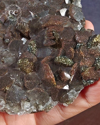 Calcite with Pyrite - Daye Mine, Hubei #1