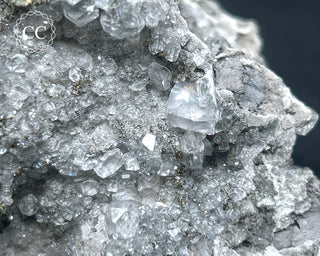 Marcasite and Calcite Specimen - Linwood Mine #3