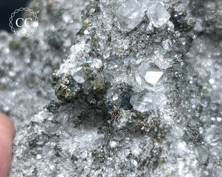 Marcasite and Calcite Specimen - Linwood Mine #3