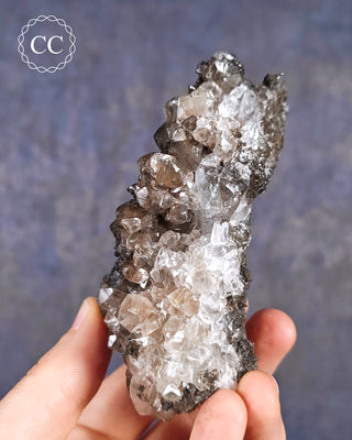Calcite with Chalcophanite - Herculano Mine, Spain #1