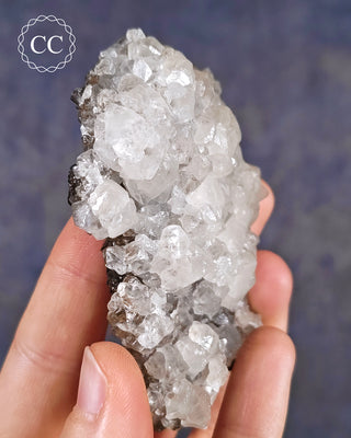 Calcite with Chalcophanite - Herculano Mine, Spain #3