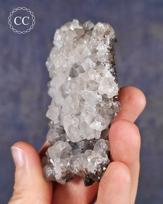 Calcite with Chalcophanite - Herculano Mine, Spain #3