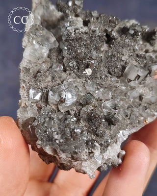 Calcite with Marcasite - Linwood Mine #7