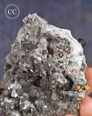 Calcite with Marcasite - Linwood Mine #7