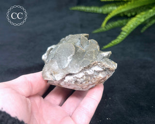 Calcite with Pyrite - Daye Mine, Hubei #3