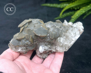 Calcite with Pyrite - Daye Mine, Hubei #3