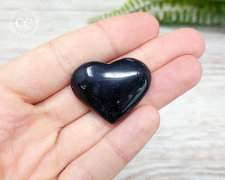 Black Obsidian Small Heart