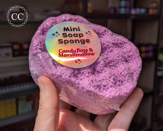 Candyfloss & Marshmallow Soap Sponge