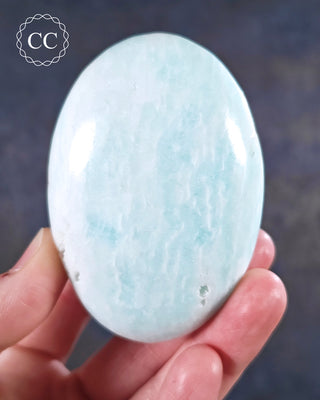Caribbean Calcite Large Palmstone #4
