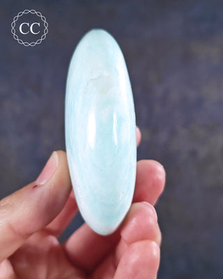 Caribbean Calcite Large Palmstone #4