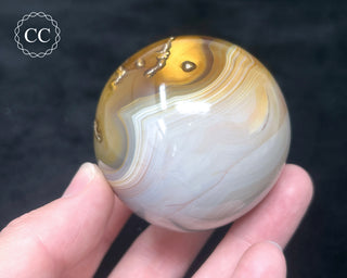 Carnelian Agate Sphere #1