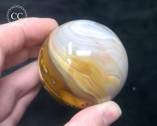 Carnelian Agate Sphere #1