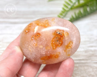 Carnelian Chunky Palm Stone #1