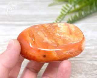 Carnelian Chunky Palm Stone #2