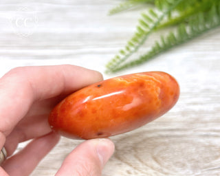 Carnelian Chunky Palm Stone #2