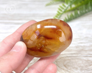 Carnelian Chunky Palm Stone #4