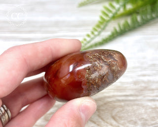 Carnelian Chunky Palm Stone #7