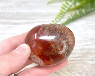 Carnelian Chunky Palm Stone #7