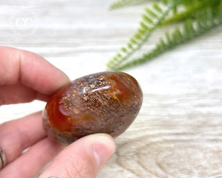 Carnelian Chunky Palm Stone #7