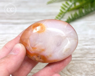 Carnelian Chunky Palm Stone #9