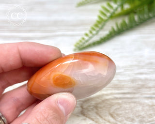 Carnelian Chunky Palm Stone #9