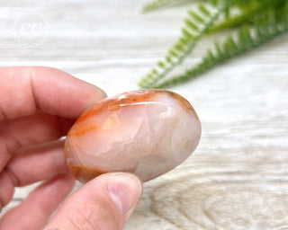 Carnelian Chunky Palm Stone #9