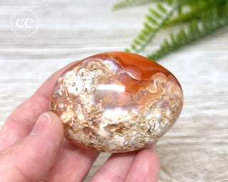 Carnelian Chunky Palm Stone #9