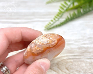 Carnelian Chunky Palm Stone #9