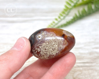 Carnelian Chunky Palm Stone #10