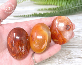 Carnelian Chunky Palm Stone