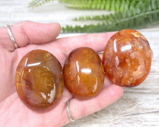Carnelian Chunky Palm Stone