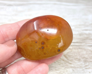 Carnelian Chunky Palm Stone #4
