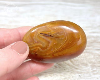 Carnelian Chunky Palm Stone #4