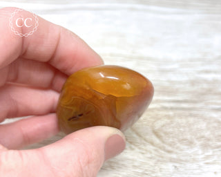 Carnelian Chunky Palm Stone #4