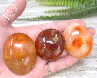 Carnelian Chunky Palm Stone