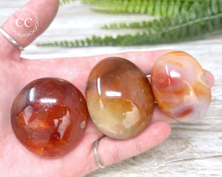 Carnelian Chunky Palm Stone