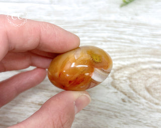 Carnelian Palm Stone #3