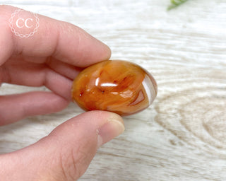 Carnelian Palm Stone #3