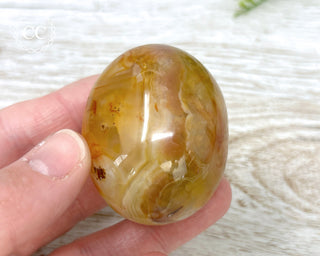 Carnelian Chunky Palm Stone #1