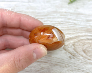 Carnelian Palm Stone #3