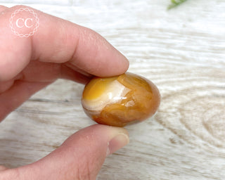 Carnelian Palm Stone #3