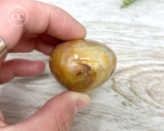 Carnelian Chunky Palm Stone #1