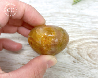 Carnelian Chunky Palm Stone #1